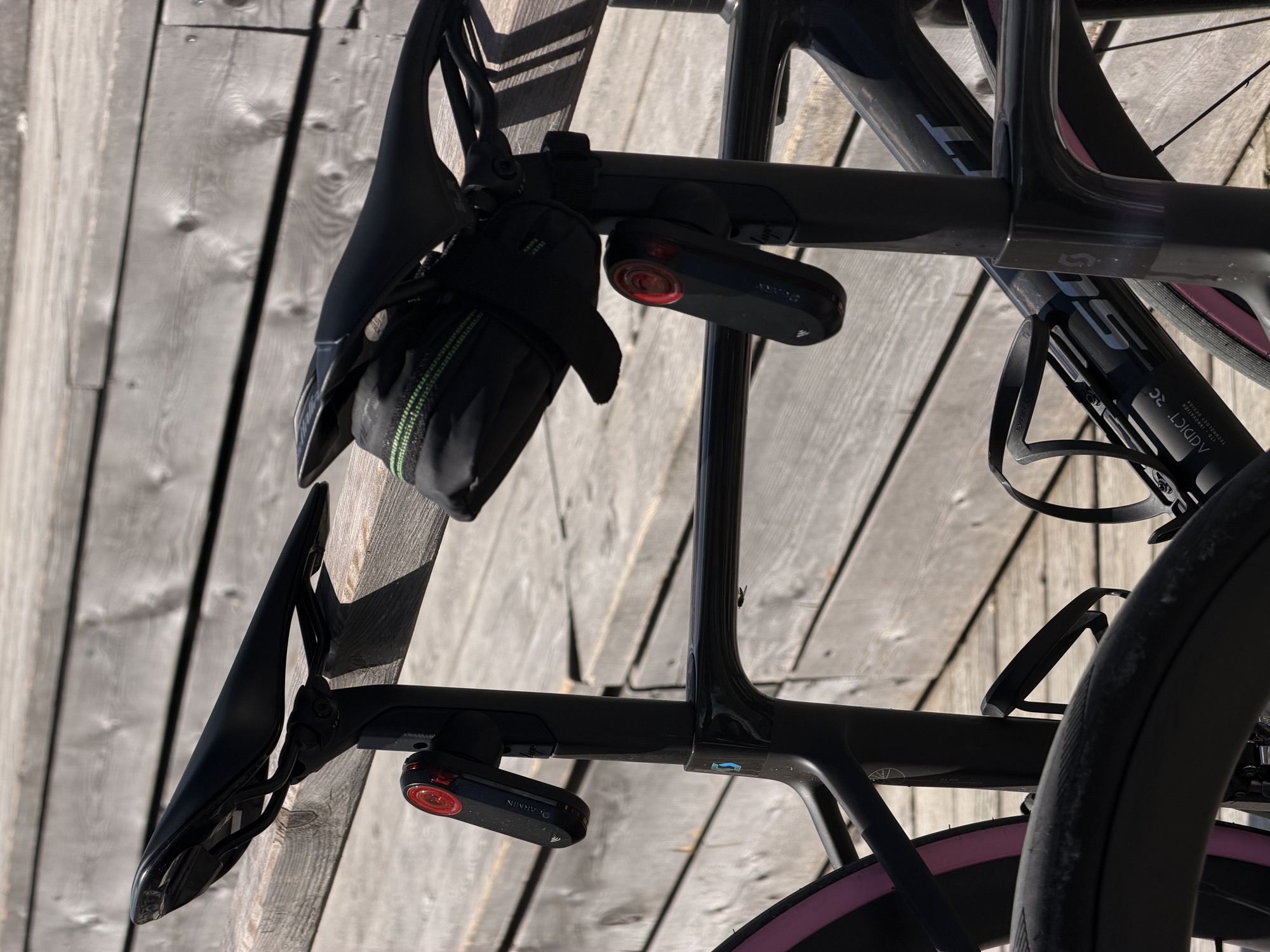 Two Scott bikes with mounts fitted